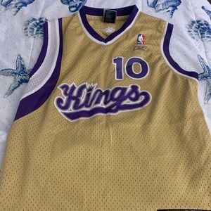 Nba youth large Sacramento kings Mike bibby jersey
